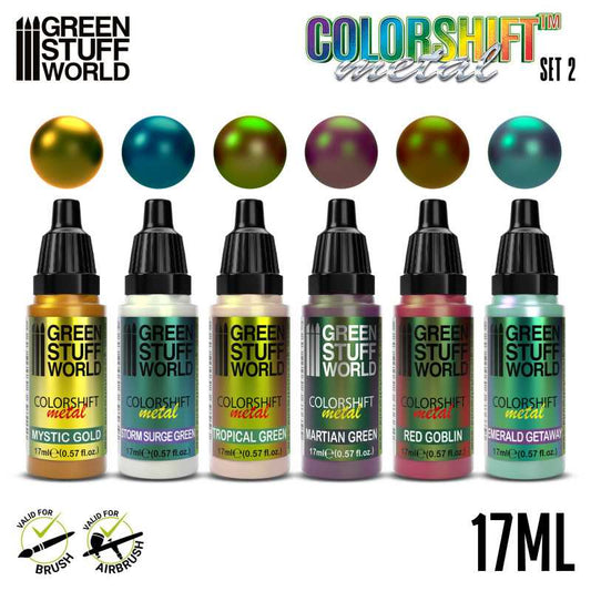 Green Stuff World Chameleon Acrylic Paint Set 2