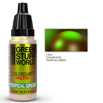 Green Stuff World - Chameleon Paint TROPICAL GREEN