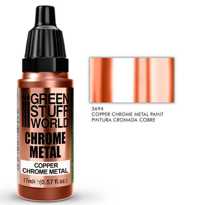 Green Stuff World - Chrome Paint - COPPER 17ml
