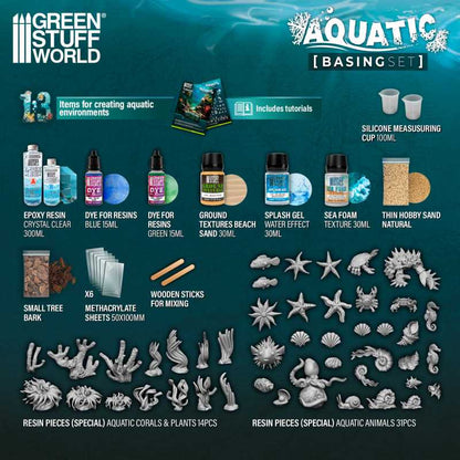 Green Stuff World Environment Basing Sets - Aquatic