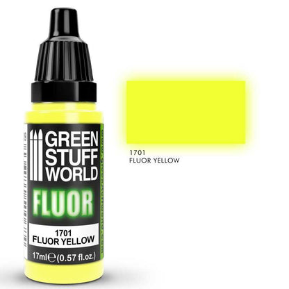 Green Stuff World Fluor Paint YELLOW