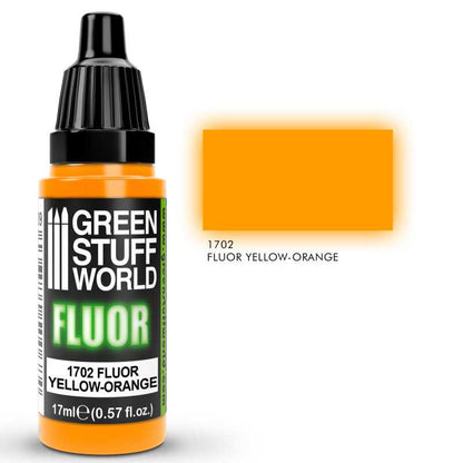 Green Stuff World Fluor Paint YELLOW-ORANGE