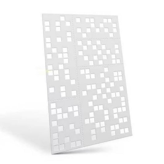 Green Stuff World - Mylar Flexible Stencils DIGITAL CAMO (5mm)