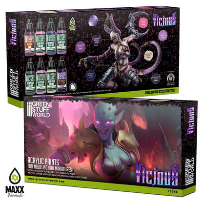 Green Stuff World Paint Set - Vicious