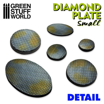 Green Stuff World Rolling Pin Diamond Plate - Small