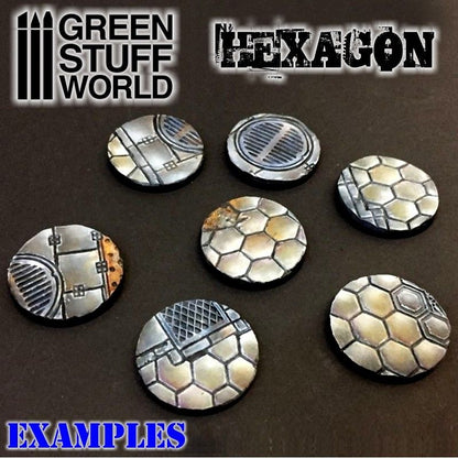 Green Stuff World Rolling Pin Hexagons