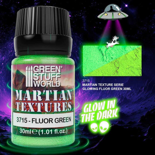 Green Stuff World - Textured Paint - Martian - Fluor Green 30ml