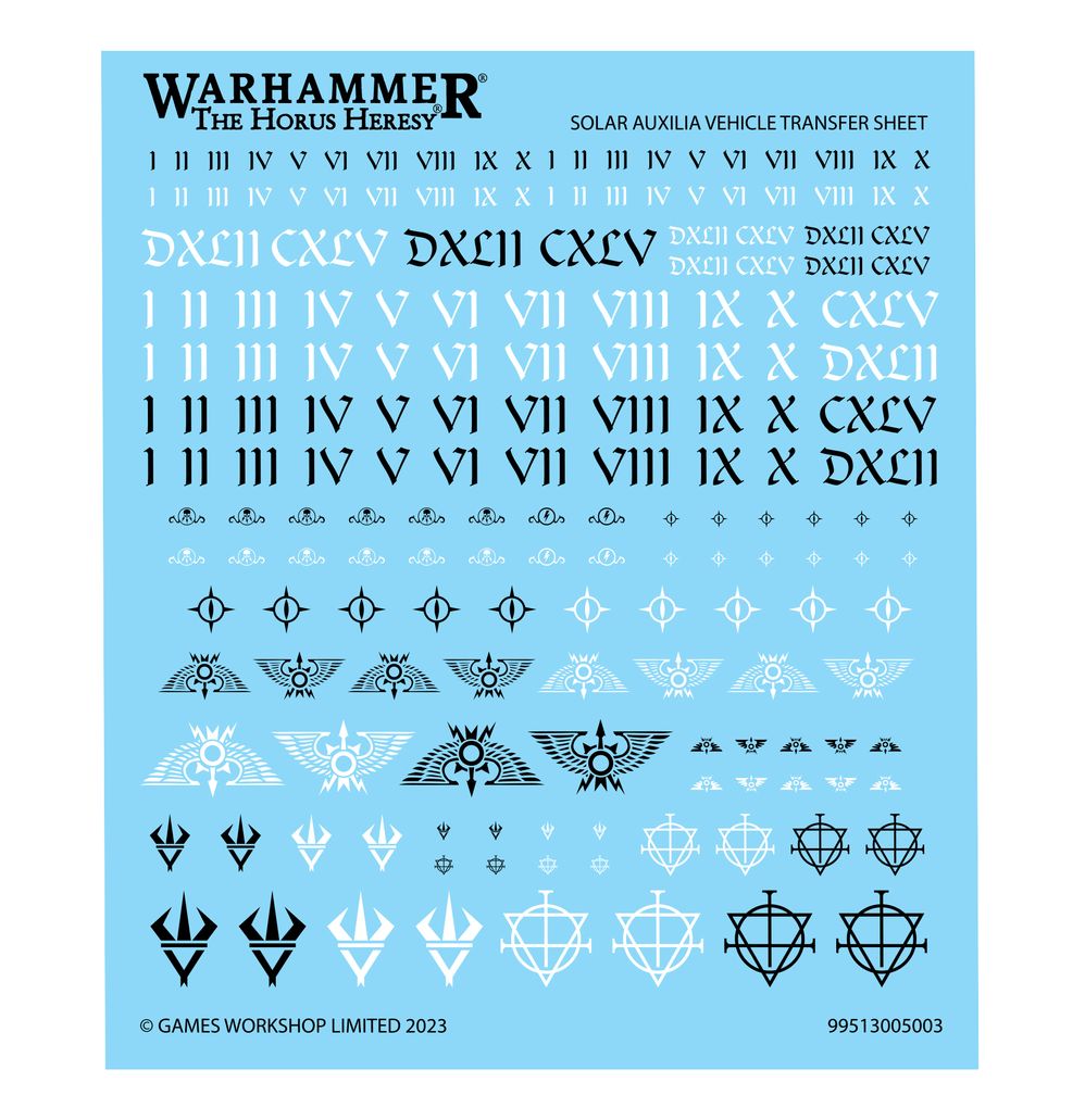 Horus Heresy: Solar Auxilia Combat Force