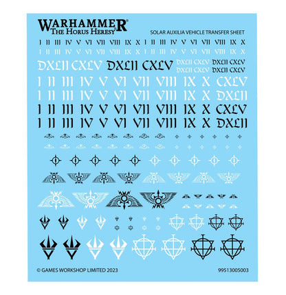 Horus Heresy: Solar Auxilia Combat Force