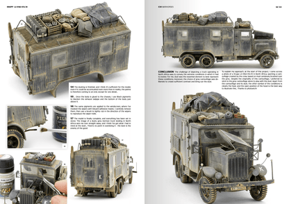 ICM - Warhorses: How to Paint & Weather WWII Trucks (AK130011)