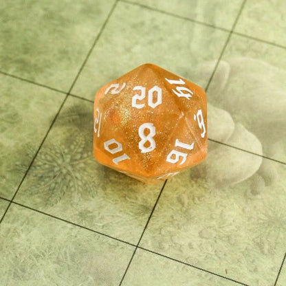 Fog Peach Dice Set