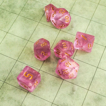 Rose Fog Dice Set