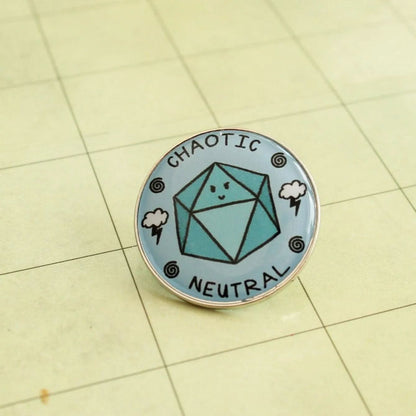 Chaotic Neutral Cloud Pin
