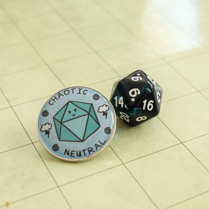 Chaotic Neutral Cloud Pin