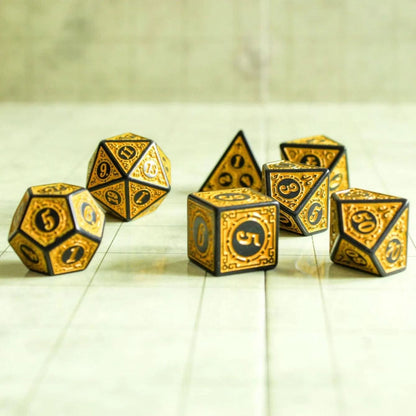 Yellow Zoltar Dice Set