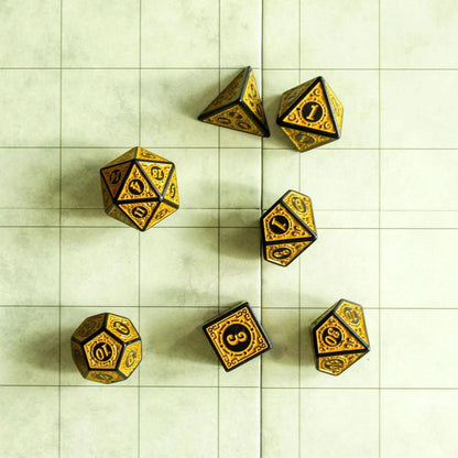 Yellow Zoltar Dice Set