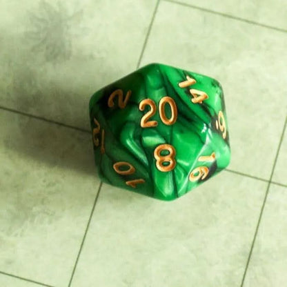 Green Slush Dice Set