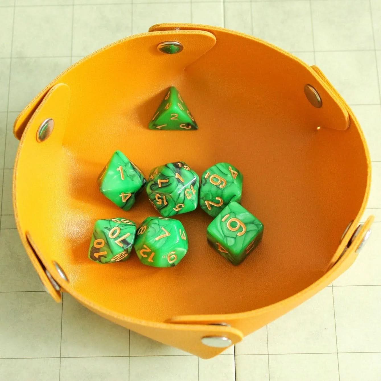 Green Slush Dice Set