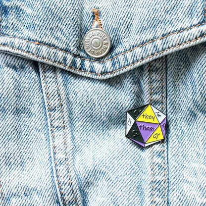 They/Them Pronoun Pin
