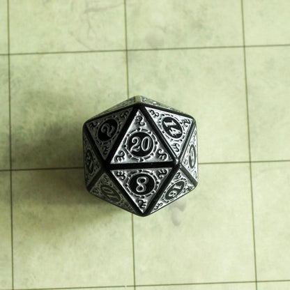 White Zoltar Dice Set