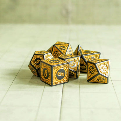 Yellow Zoltar Dice Set