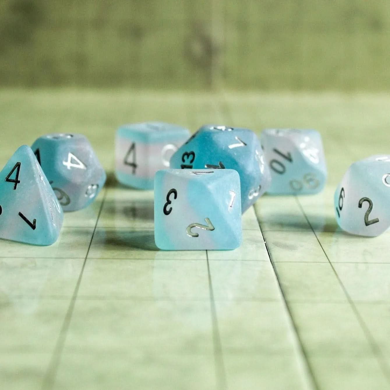 Transgender Pride Flag Dice Set