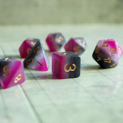 Asexual Pride Flag Dice Set