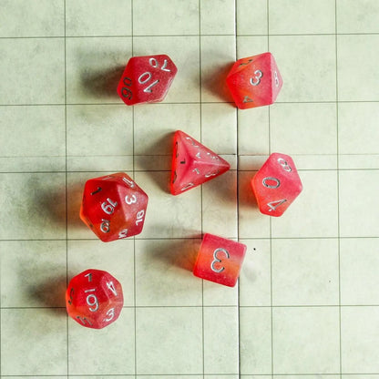 Lesbian Pride Flag Dice Seet