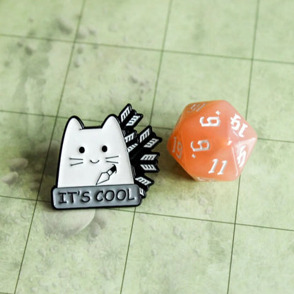 It's Cool Cat Pin