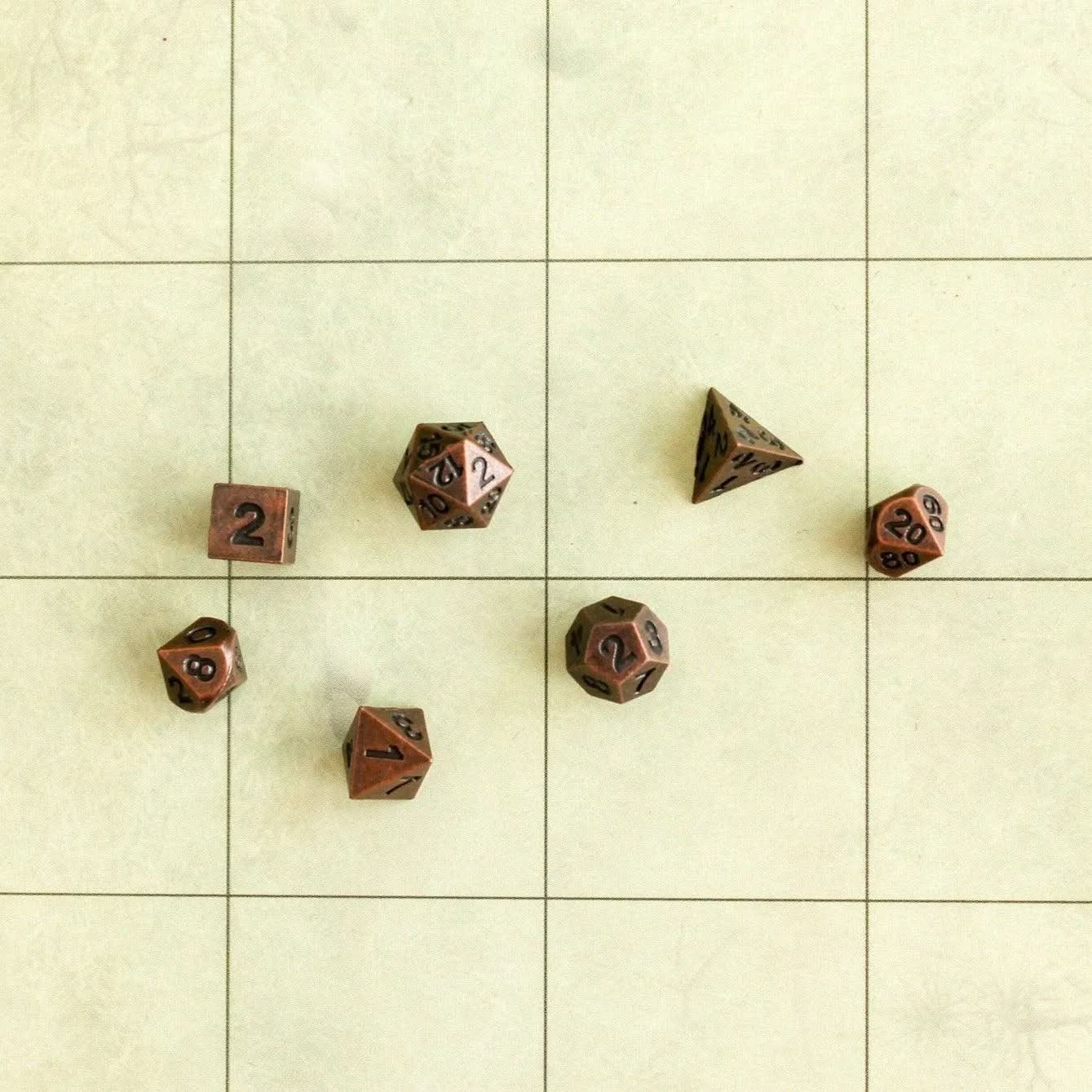 Bronze Small Mini dice