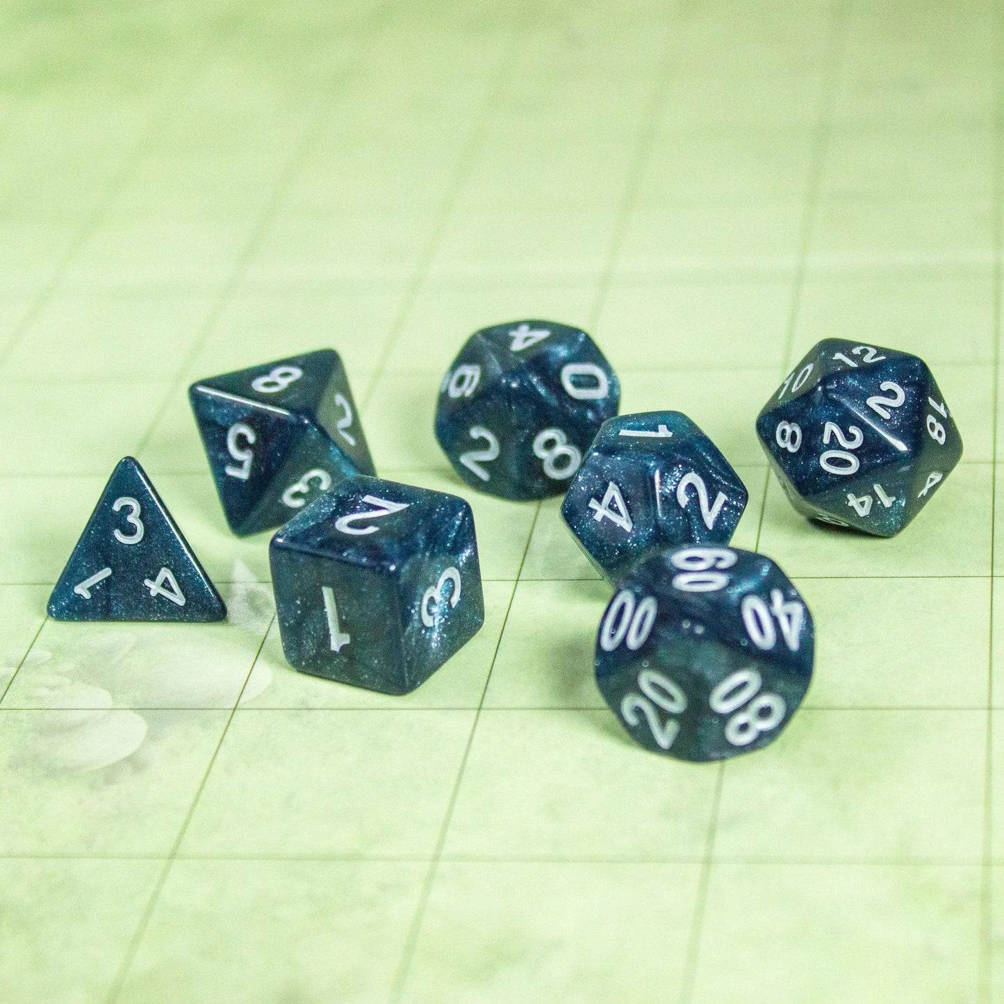 Abyss Shimmer Dice Set