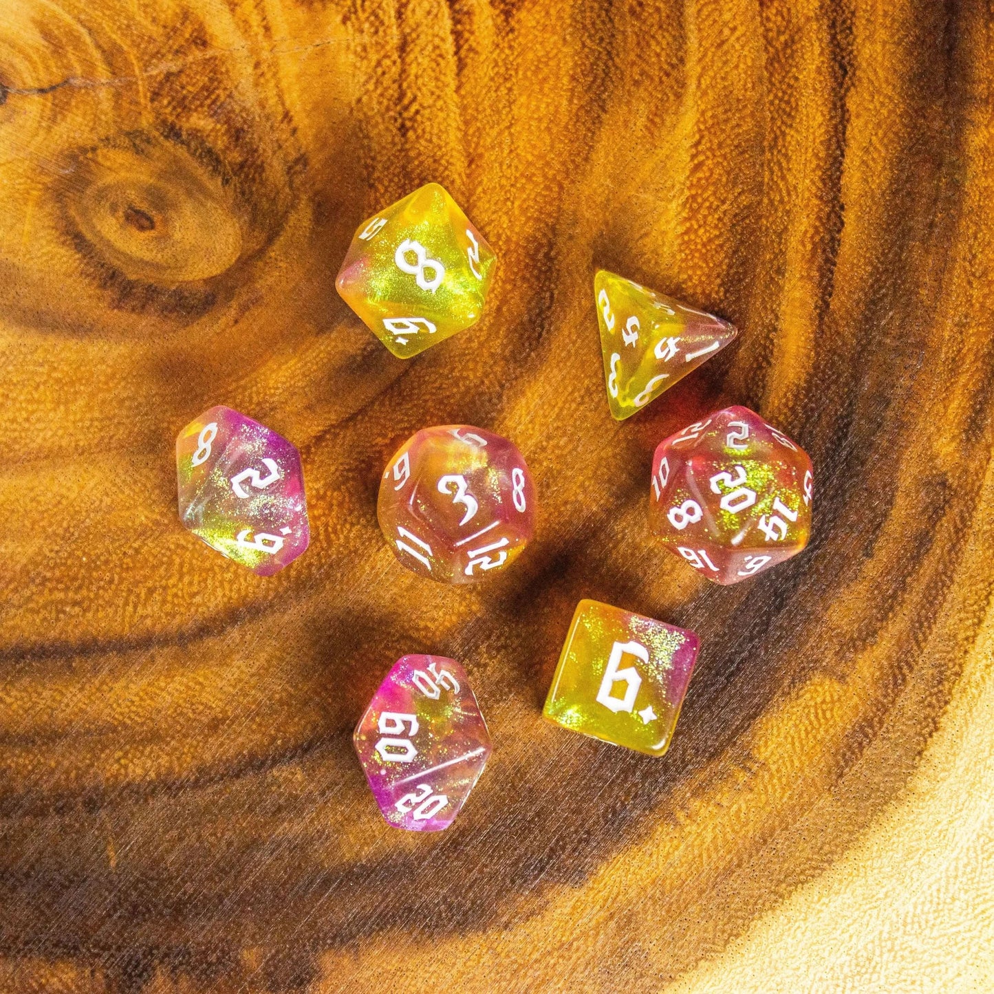 Sunset Fog Dice Set