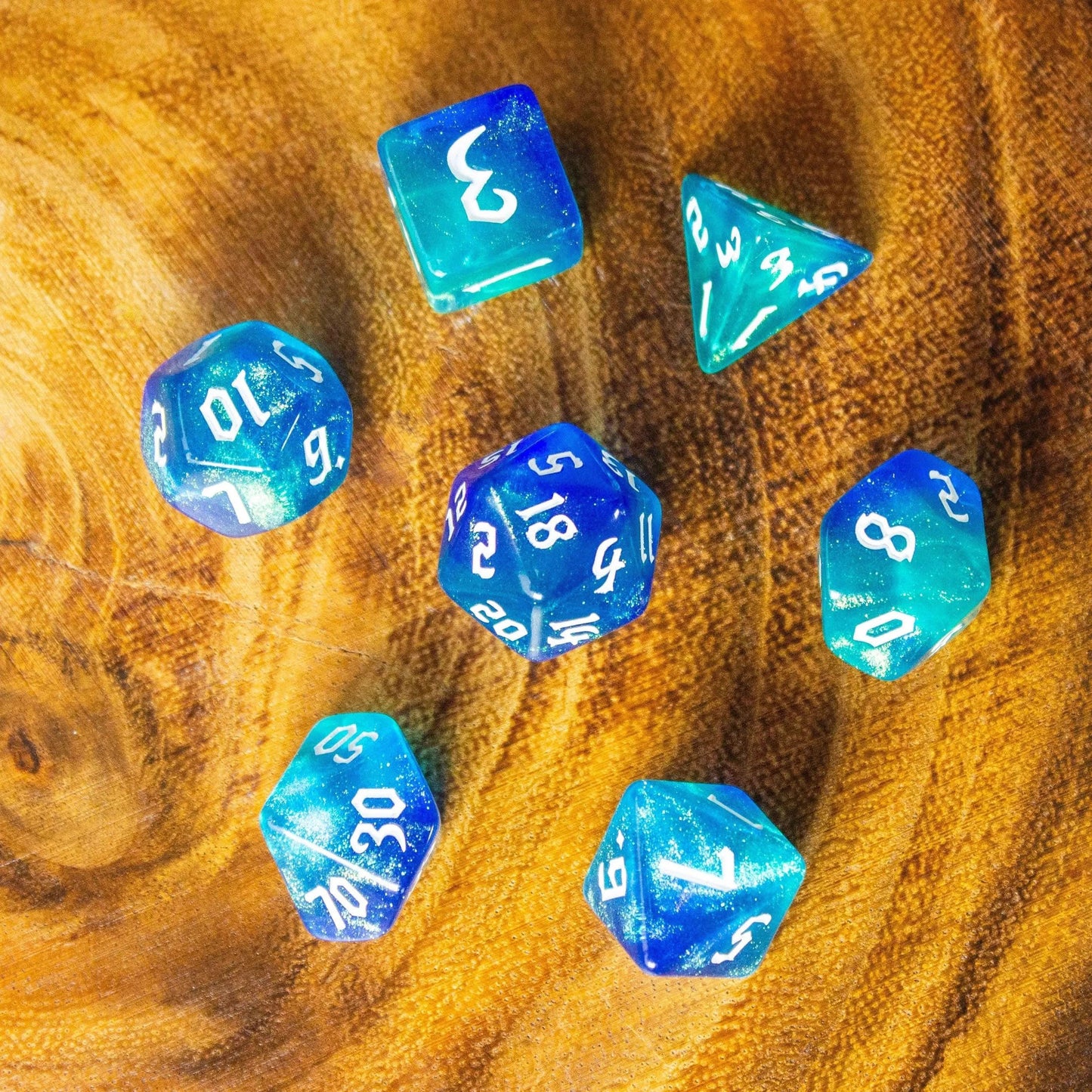 Ocean Fog Dice Set