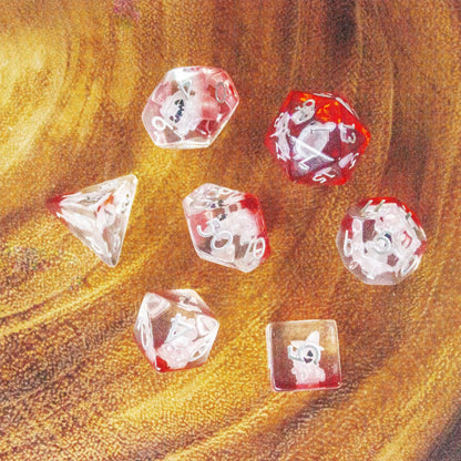 Ghost Halloween Dice Set