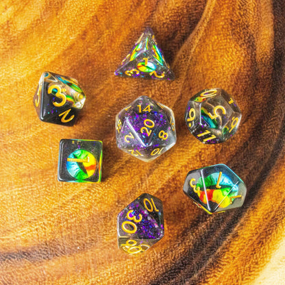 Two Tone Snake Eyes Dice
