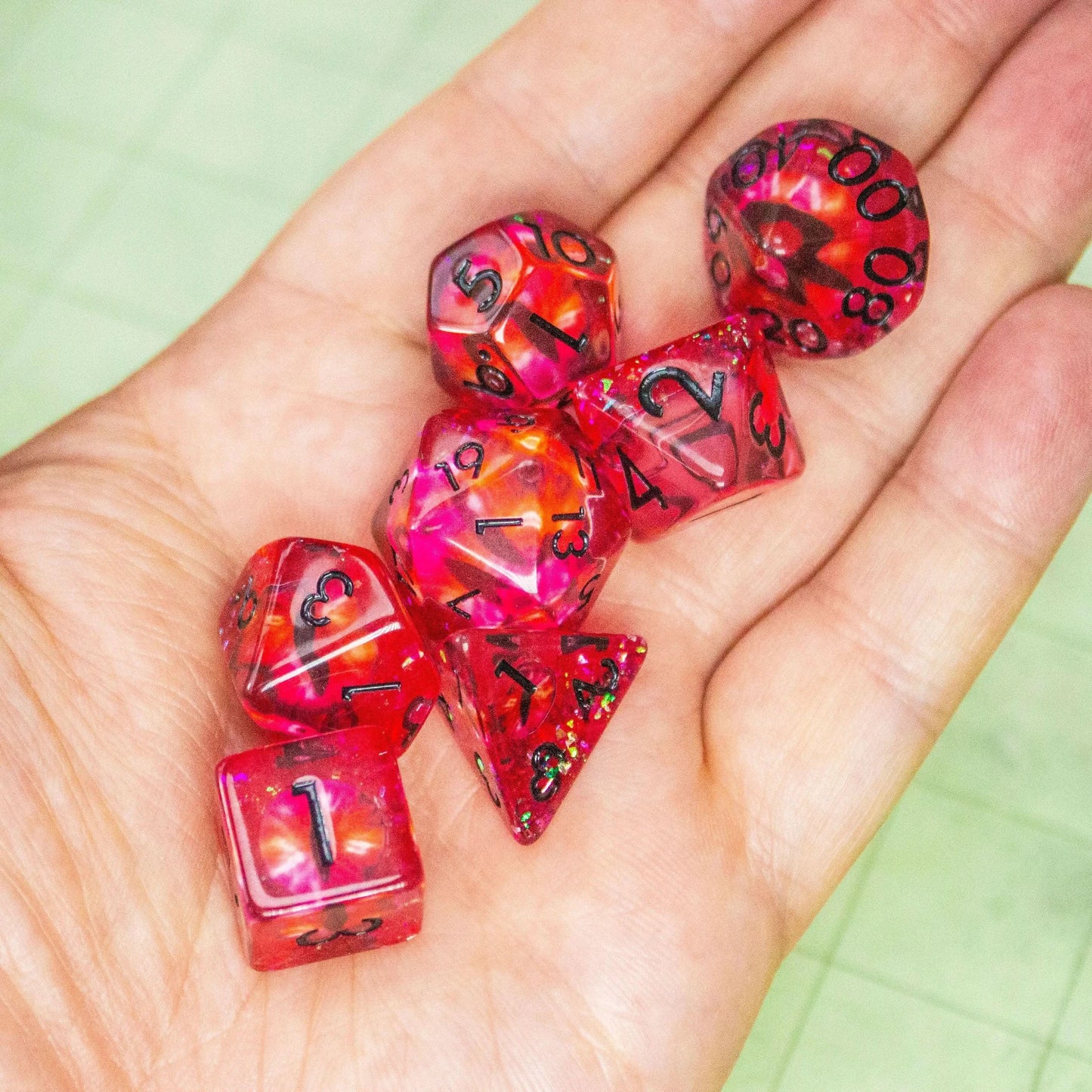 Red Evil Eye dice