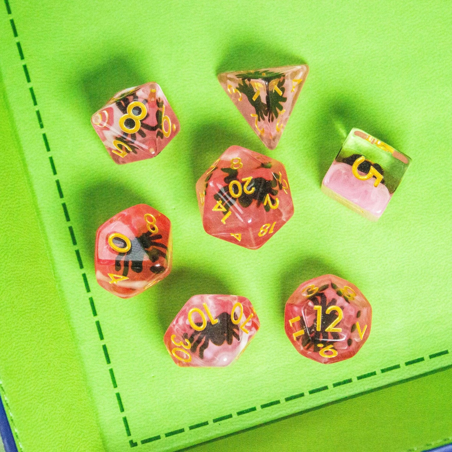 Spiders Dice Set