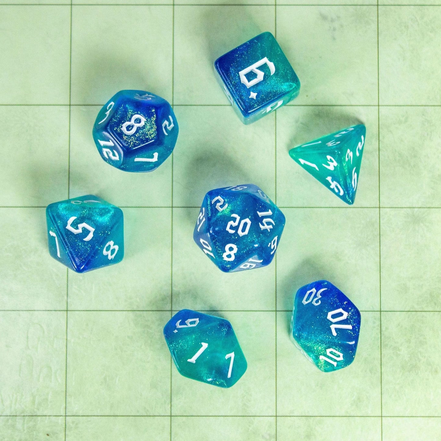 Ocean Fog Dice Set