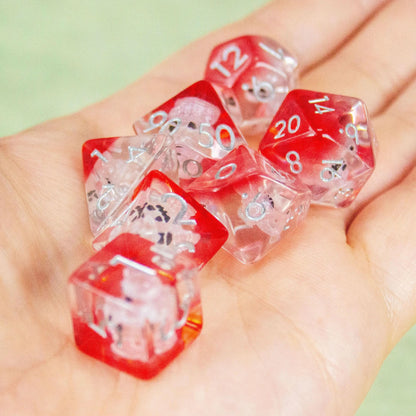 Ghost Halloween Dice Set