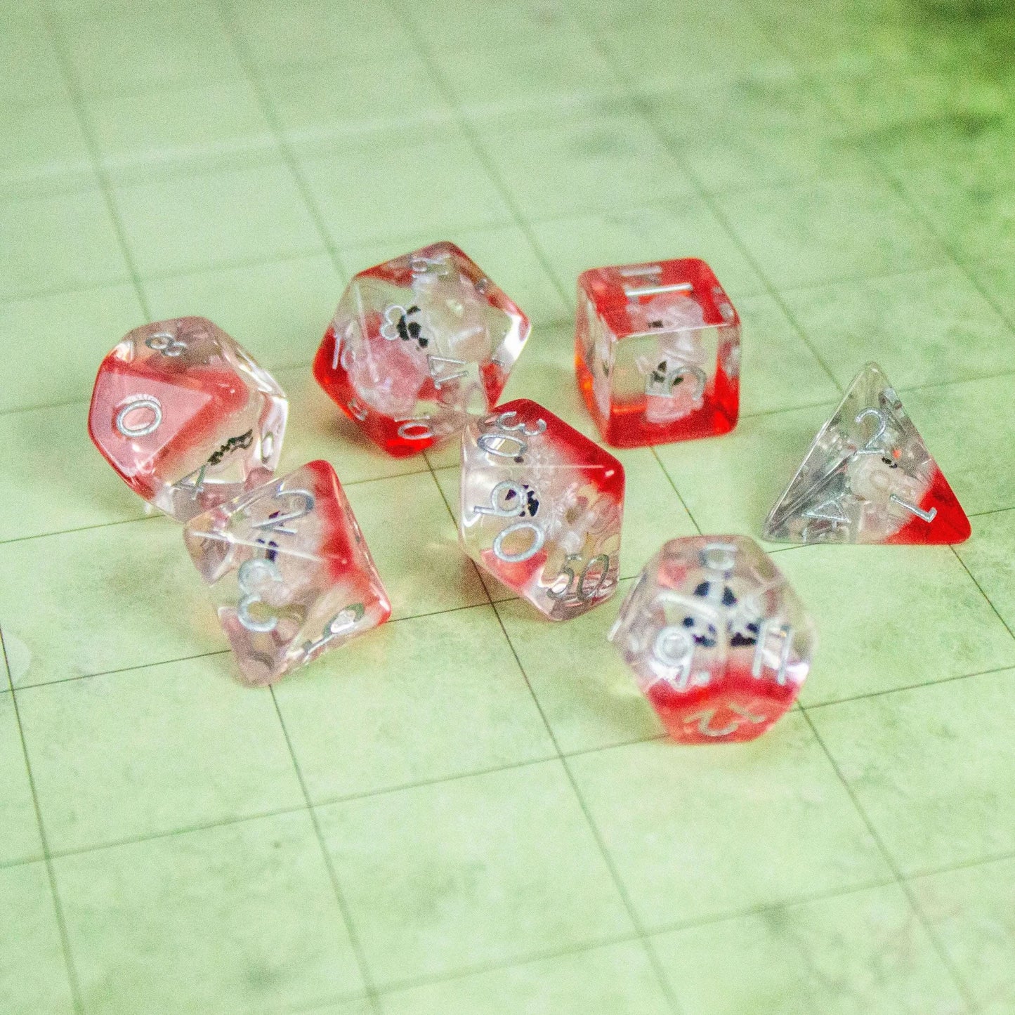 Ghost Halloween Dice Set