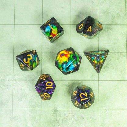 Two Tone Snake Eyes Dice