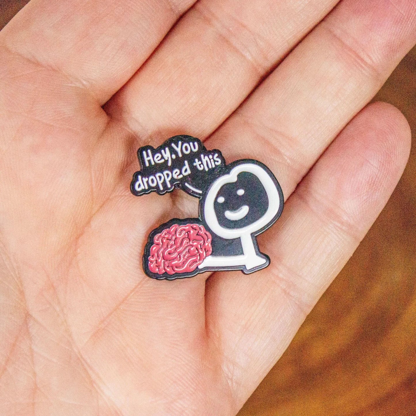 Hey, You Dropped This (brain) Pin