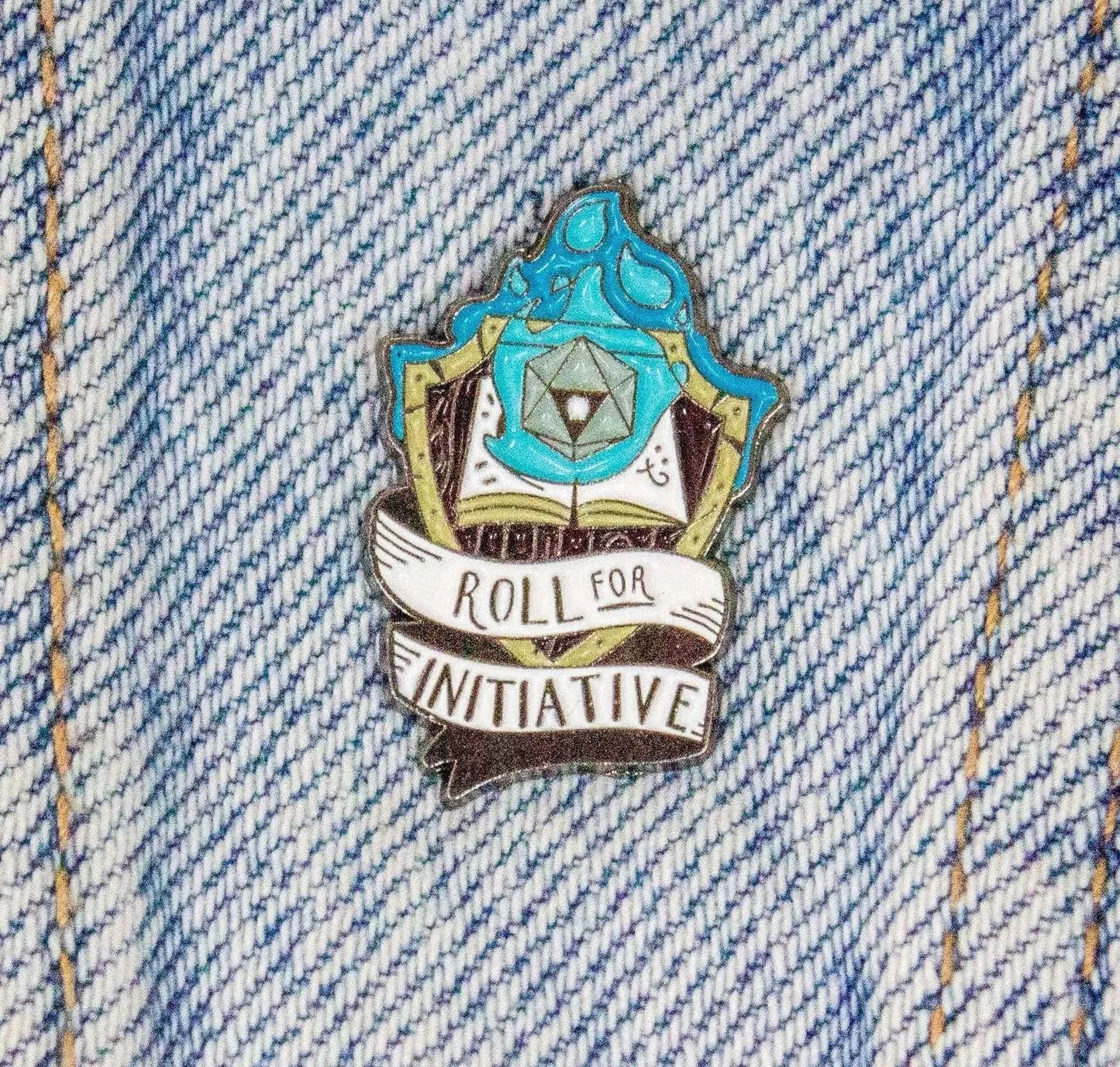 Roll For Initiative Pin