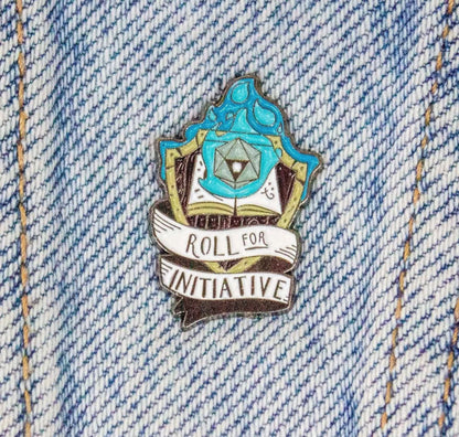 Roll For Initiative Pin