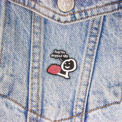 Hey, You Dropped This (brain) Pin