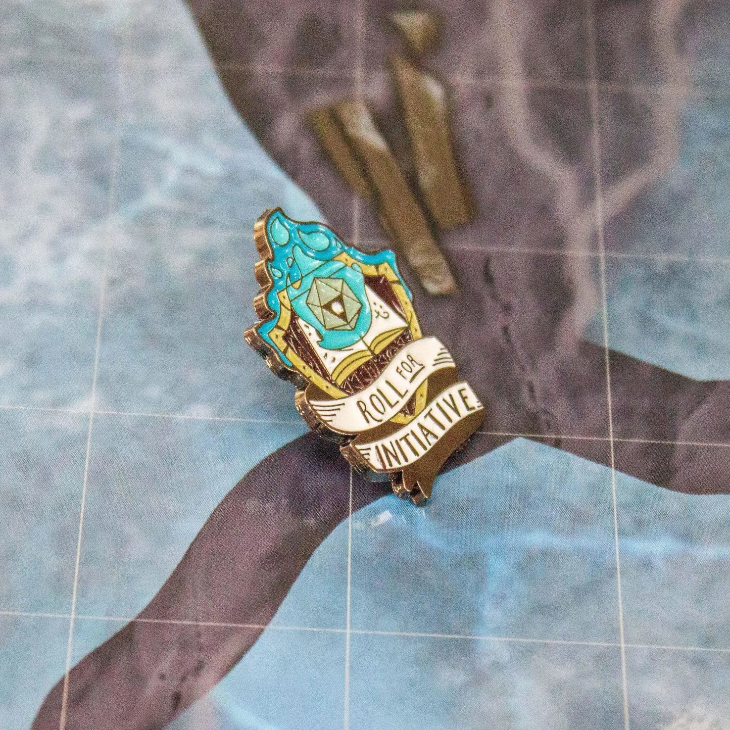Roll For Initiative Pin