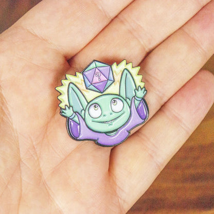 Mystery Dice Goblin Quinny Pin
