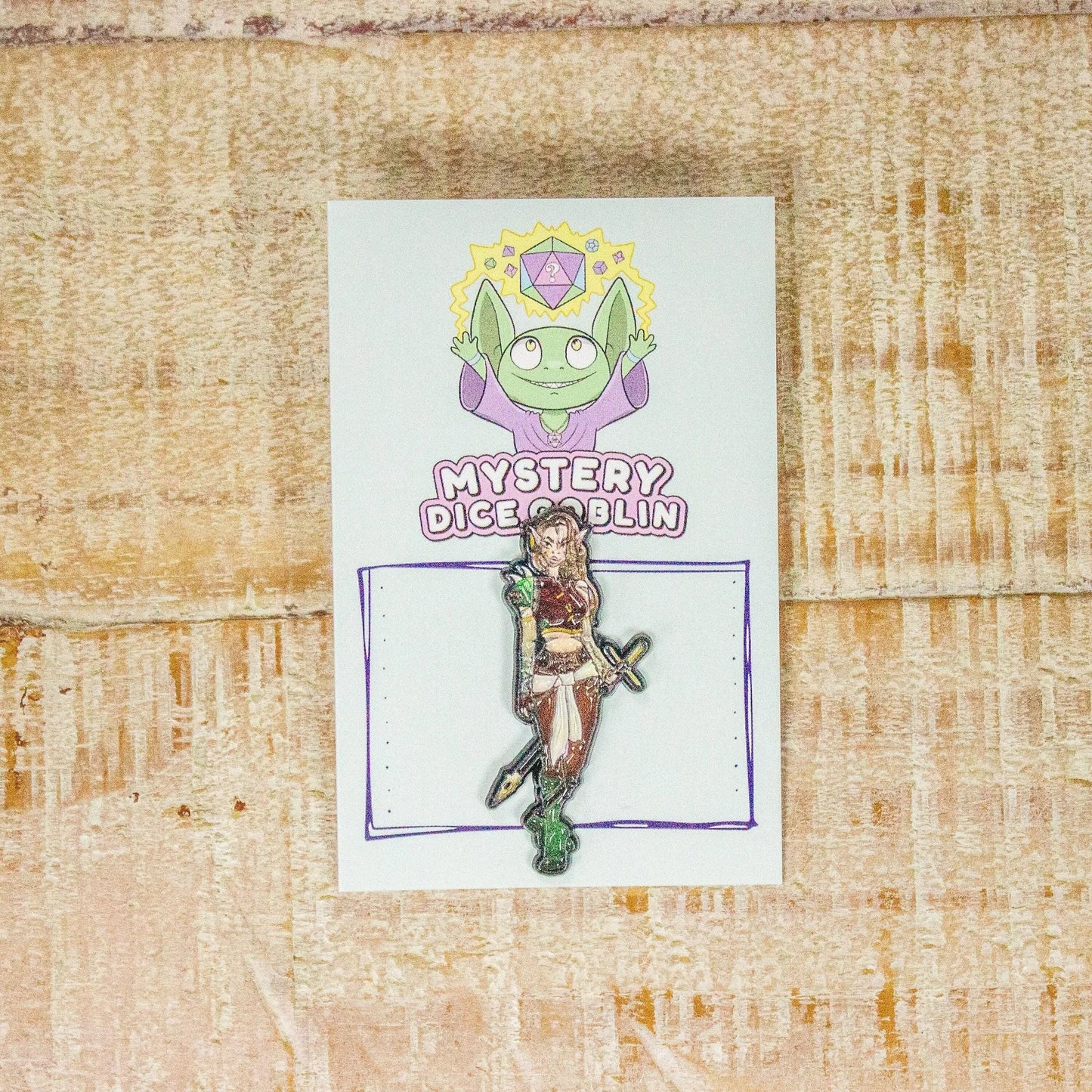 Elf Enemal Pin Warrior