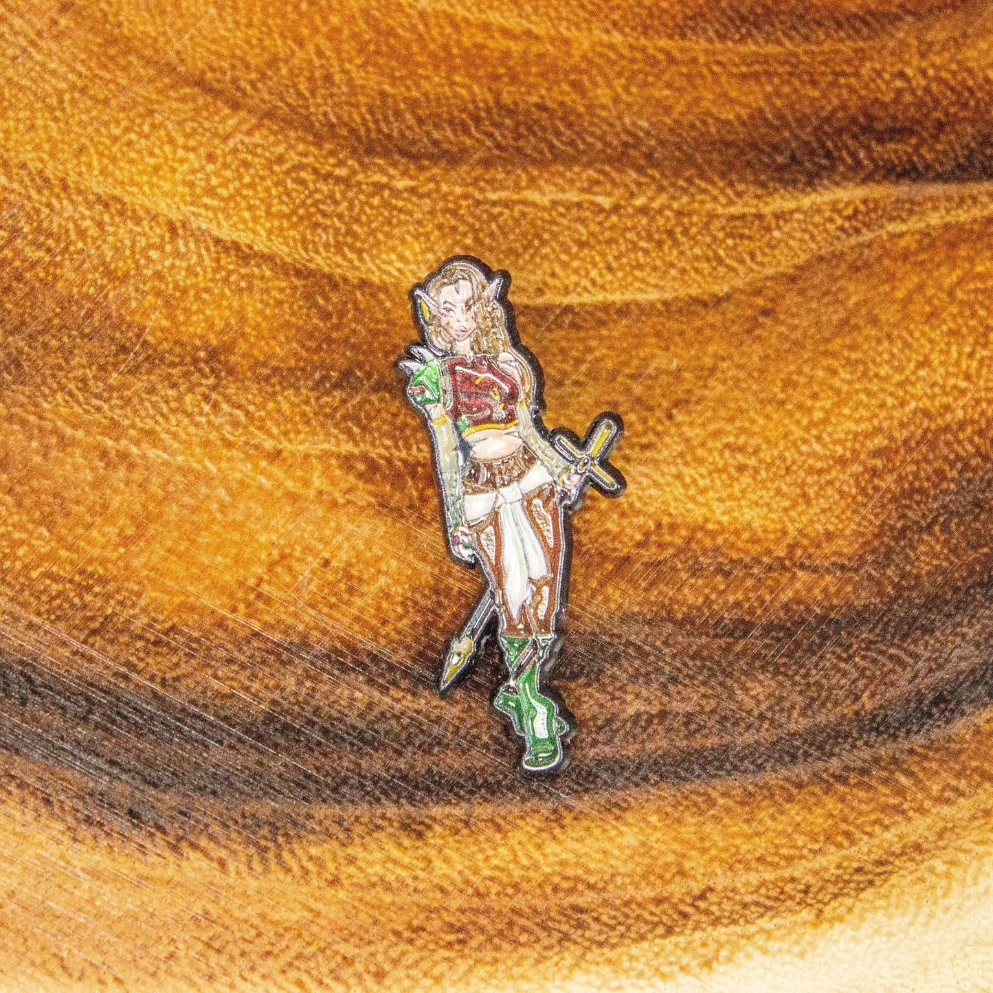 Elf Enemal Pin Warrior