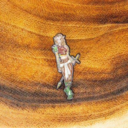Elf Enemal Pin Warrior